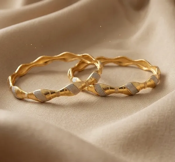 Gold_Twisted_Textured_Bangles_For_Women_(Set_Of_2)