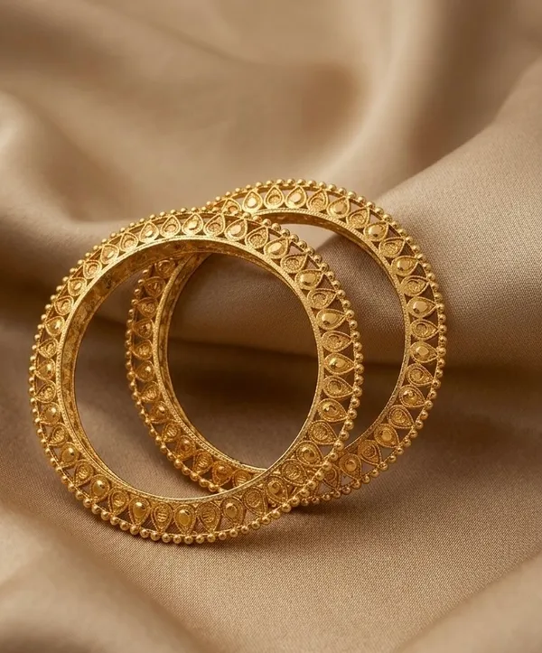 Gold_Plated_Traditional_Bangle_Set_For_Women_(Set_Of_2)