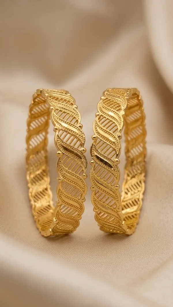 Gold_Twisted_Rope_Design_Bangles_For_Women_(Set_Of_2)