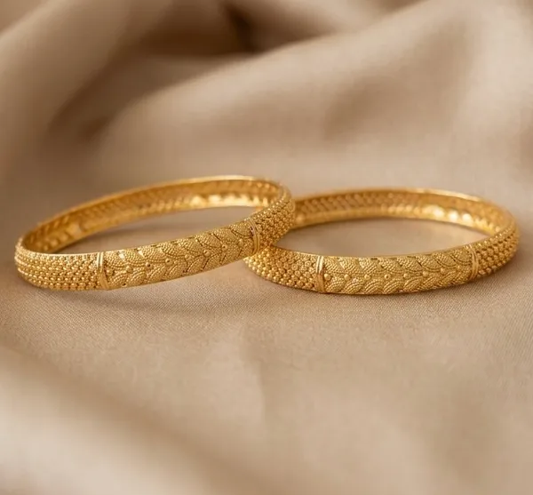 Gold_Textured_Bangle_Set_For_Women_(Set_Of_2)