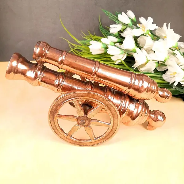 Aluminium_Vintage_Copper_Finish_Cannon_Showpiece