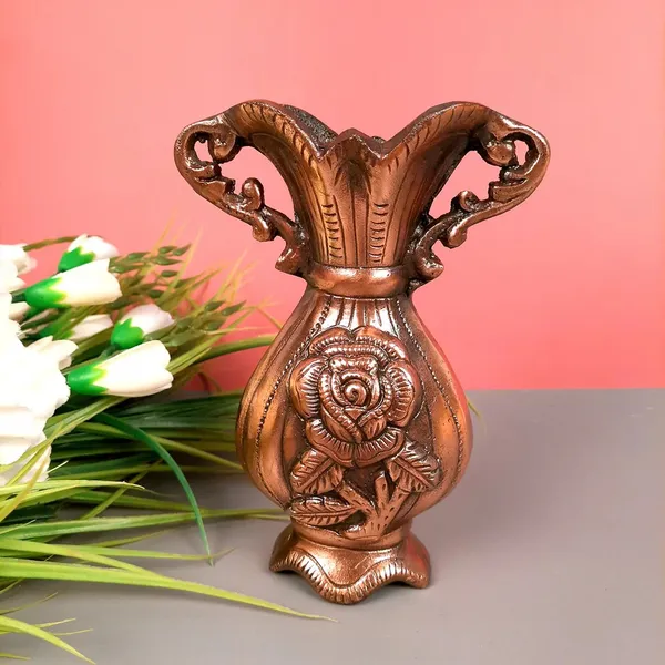 Aluminium_Alloy_Traditional_Floral_Embossed_Decorative_Vase
