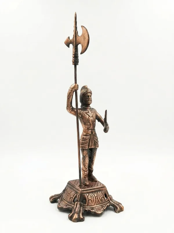 Aluminium_Medieval_Knight_Warrior_Axe_Figurine