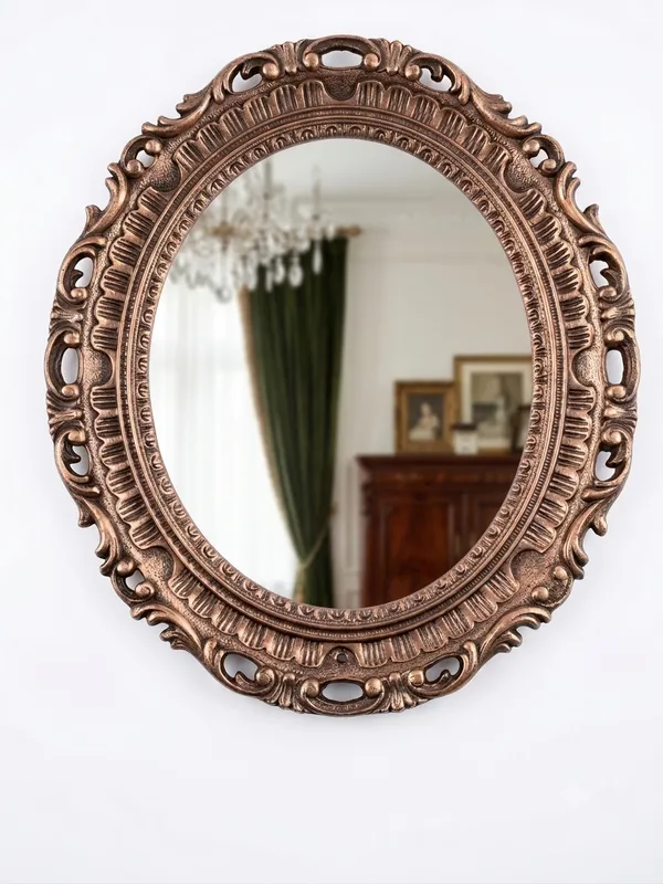 Aluminium_Alloy_Victorian_Antique_Bronze_Oval_Wall_Mirror