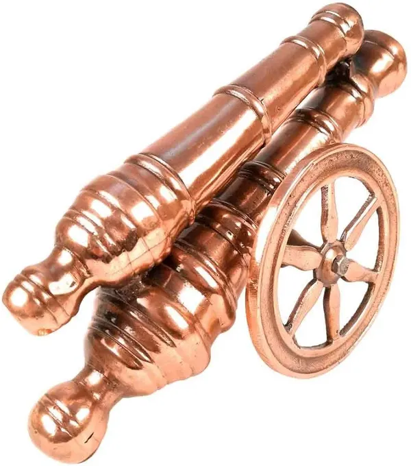 Aluminium_Vintage_Copper_Finish_Cannon_Showpiece