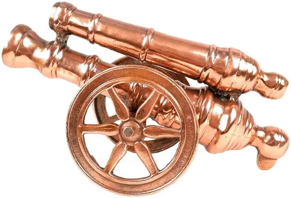 Aluminium_Vintage_Copper_Finish_Cannon_Showpiece