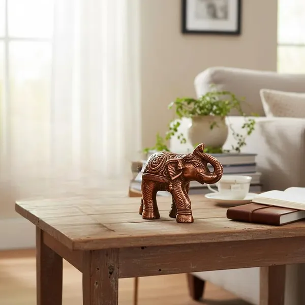 Aluminium_Antique_Carved_Elephant_Statue_Set_Of_2