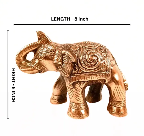Aluminium_Antique_Carved_Elephant_Statue_Set_Of_2