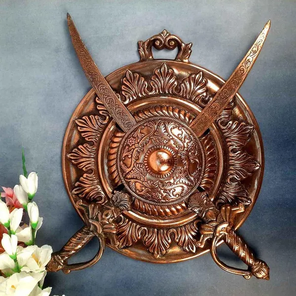 Aluminium_Antique_Dhal_Talwar_Sword_Shield_Wall_Hanging