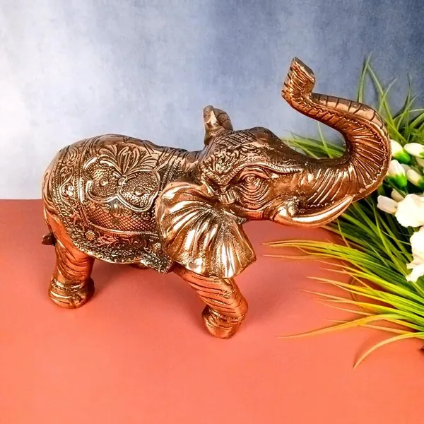 Aluminium_Antique_Carved_Elephant_Statue