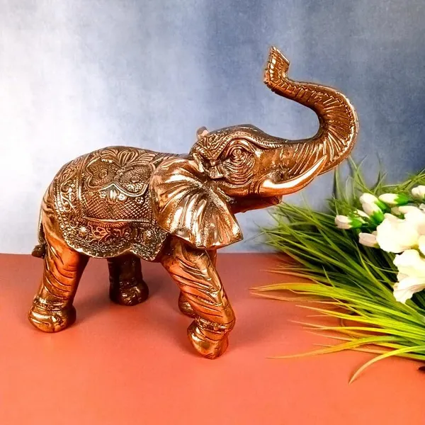 Aluminium_Antique_Carved_Elephant_Statue