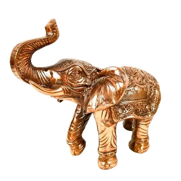 Aluminium_Antique_Carved_Elephant_Statue