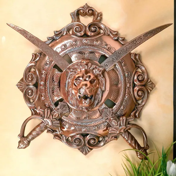 Aluminium_Bronze_Traditional_Dhal_Talwar_Shield_Sword_Wall_Hanging
