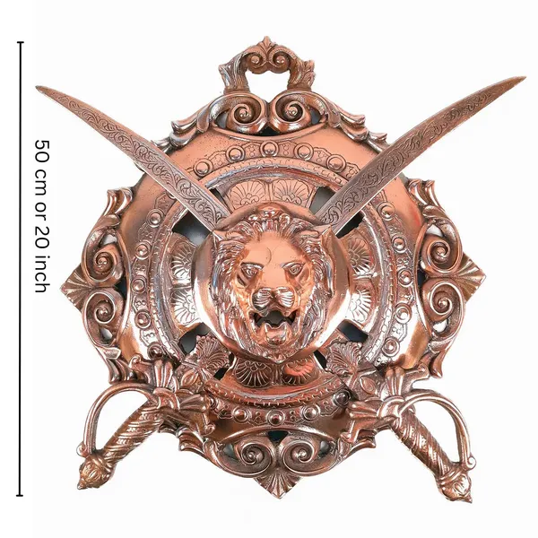 Aluminium_Bronze_Traditional_Dhal_Talwar_Shield_Sword_Wall_Hanging