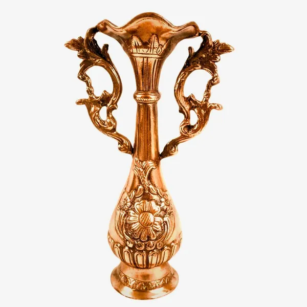 Aluminium_Bronze_Embossed_Decorative_Flower_Vase