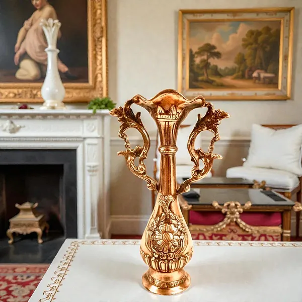 Aluminium_Bronze_Embossed_Decorative_Flower_Vase