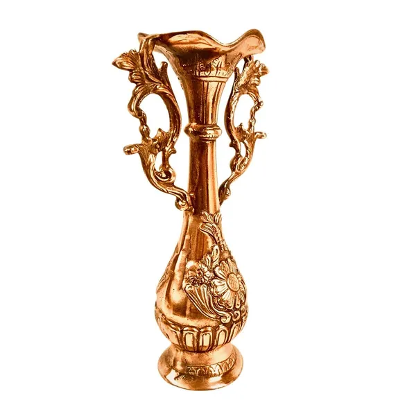 Aluminium_Bronze_Embossed_Decorative_Flower_Vase