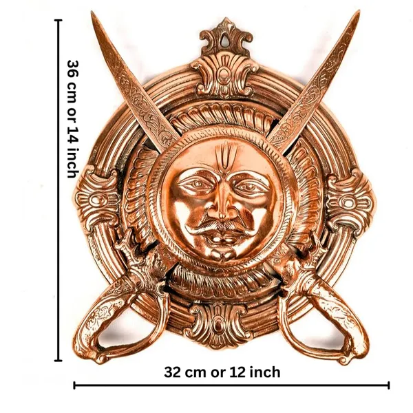 Aluminium_Alloy_Antique_Dhal_Talwar_Sword_Shield_Wall_Hanging
