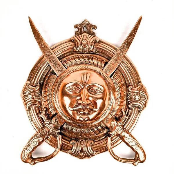 Aluminium_Alloy_Antique_Dhal_Talwar_Sword_Shield_Wall_Hanging