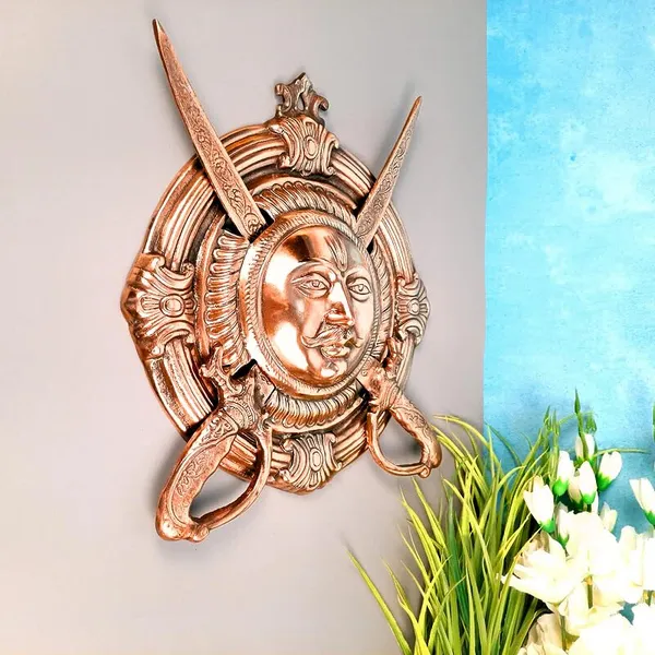 Aluminium_Alloy_Antique_Dhal_Talwar_Sword_Shield_Wall_Hanging