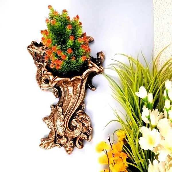 Aluminium_Alloy_Contemporary_Wall_Mount_Flower_Vase