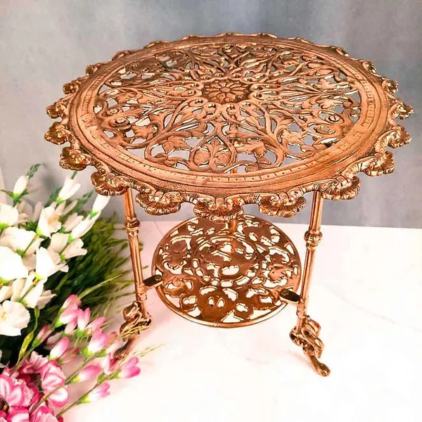 Aluminium_Bronze_Handcrafted_Metal_Center_Table