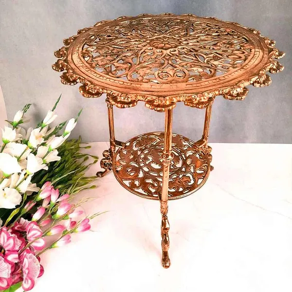 Aluminium_Bronze_Handcrafted_Metal_Center_Table