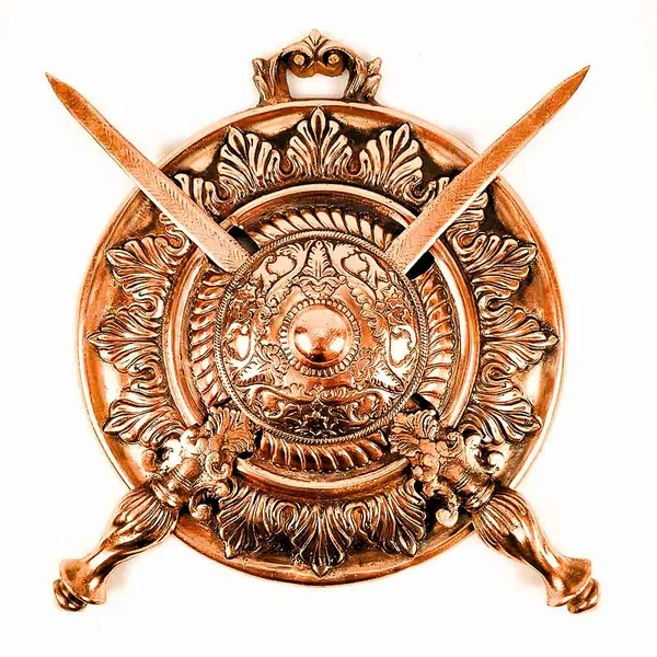 Aluminium_Antique_Dhal_Talwar_Sword_Shield_Wall_Hanging_Set