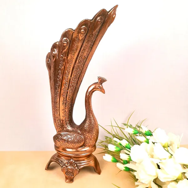 Aluminium_Decorative_Peacock_Flower_Vase