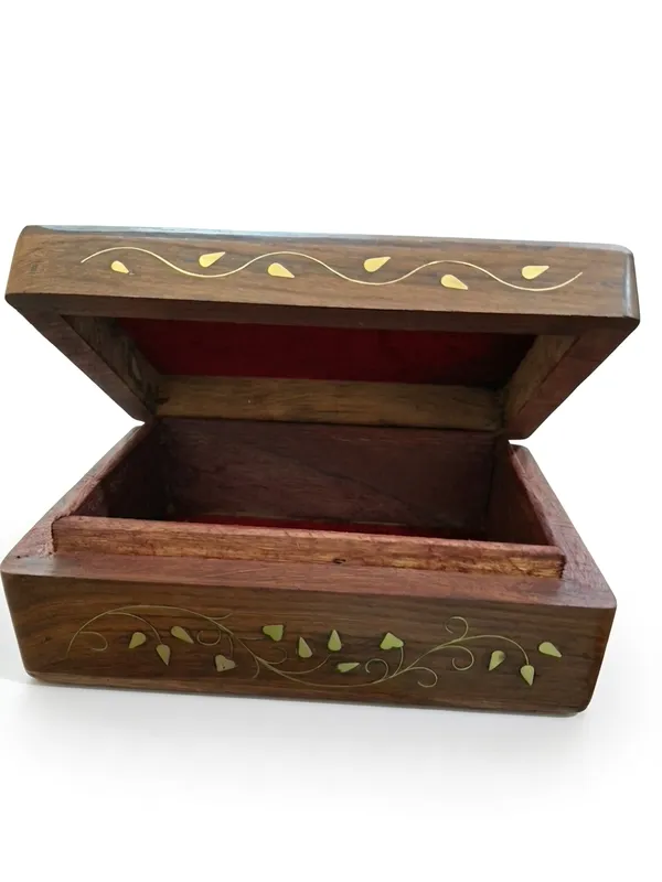 Wood_Traditional_Floral_Brass_Inlay_Storage_Box