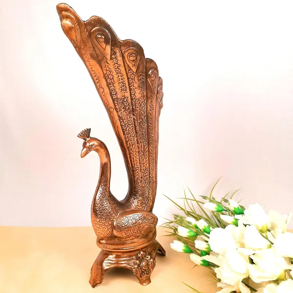 Aluminium_Decorative_Peacock_Flower_Vase