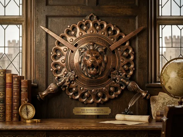 Aluminium_Alloy_Antique_Lion_Face_Sword_Shield_Wall_Hanging