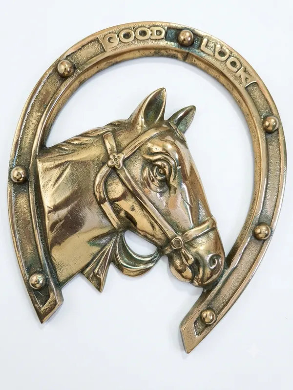 Aluminium_Alloy_Antique_Horse_Head_Horseshoe_Wall_Decor