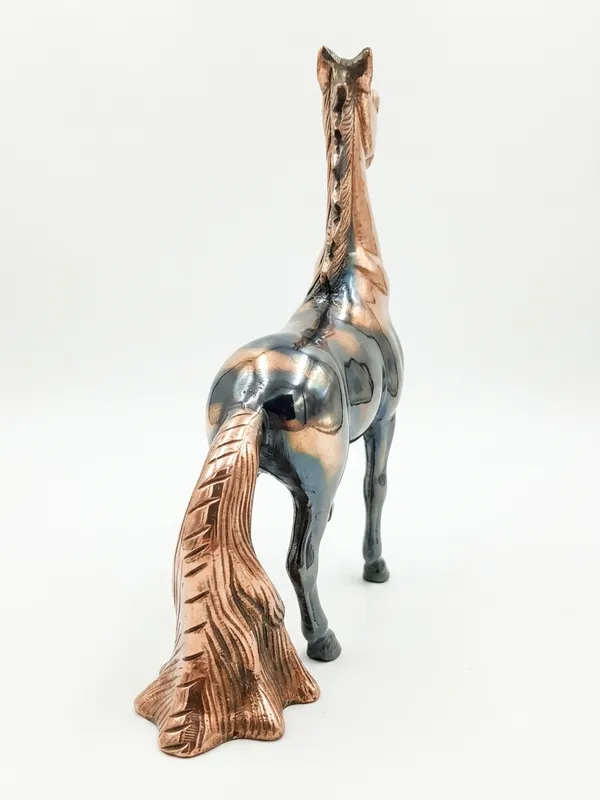 Aluminium_Antique_Rearing_Horse_Sculpture