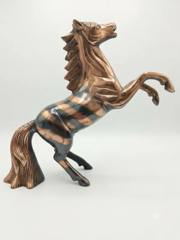 Aluminium_Antique_Rearing_Horse_Sculpture