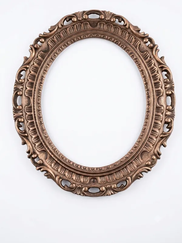 Aluminium_Alloy_Victorian_Antique_Bronze_Oval_Wall_Mirror