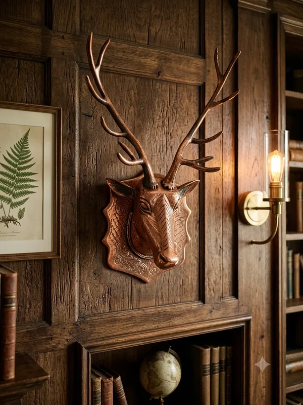 Aluminium_Vintage_Lodge_Engraved_Deer_Head_Wall_Mount