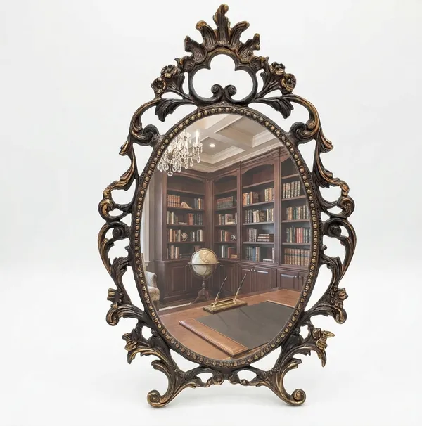 Aluminium_Antique_Baroque_Scrollwork_Oval_Wall_Mirror