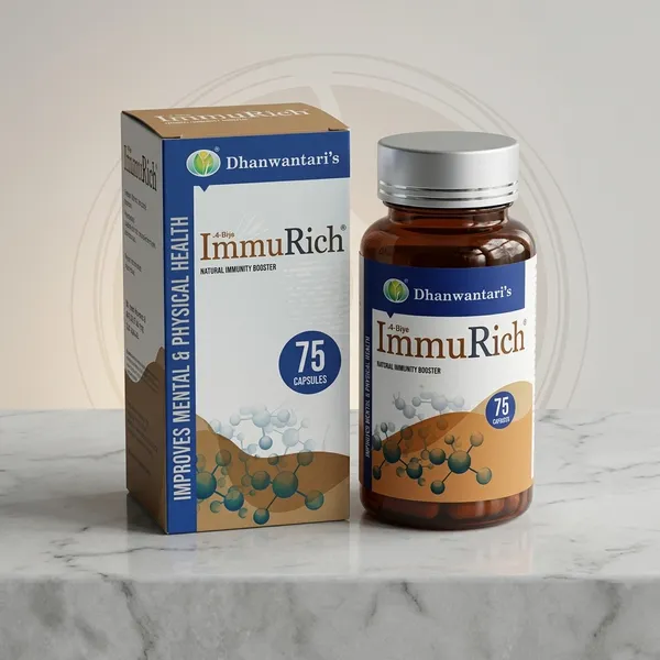 Dhanwantari_Immurich_A2_Cow_Colostrum_Immunity_Booster_75_Capsules
