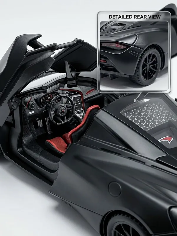Bigmet_Black_Mclaren_Die_Cast_Pull_Back_Car_Light_Sound