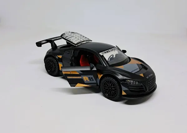 Bigmet_Black_Racing_Sports_Die_Cast_Car_With_Opening_Doors