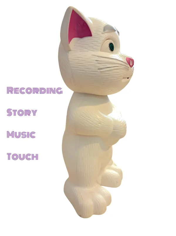 Bigmet_White_Tom_Cat_Interactive_Recording_Plush_Toy