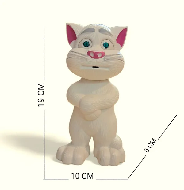 Bigmet_White_Tom_Cat_Interactive_Recording_Plush_Toy