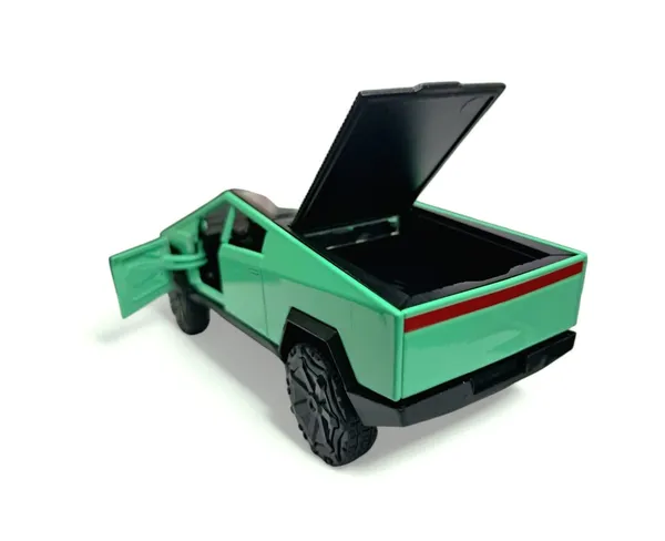 Green_Die_Cast_Tesla_Cybertruck_Pull_Back_Toy_With_Light_And_Sound