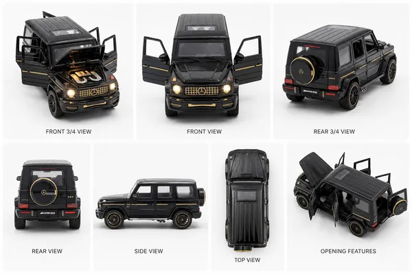 Bigmet_Black_Mercedes_Benz_G_Wagon_Die_Cast_Toy_Car
