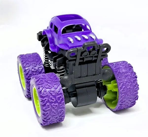 Bigmet_Purple_Orange_Monster_Truck_Plastic_Toy_Set_Of_4