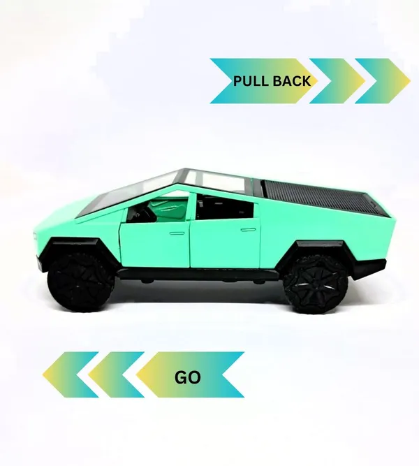 Green_Die_Cast_Tesla_Cybertruck_Pull_Back_Toy_With_Light_And_Sound