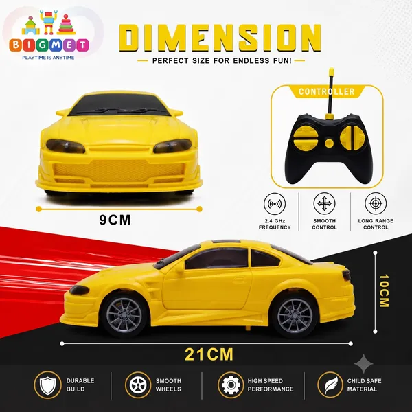 Yellow_Rc_Rechargeable_Racing_Car_Toy_With_3_D_Led_Lights