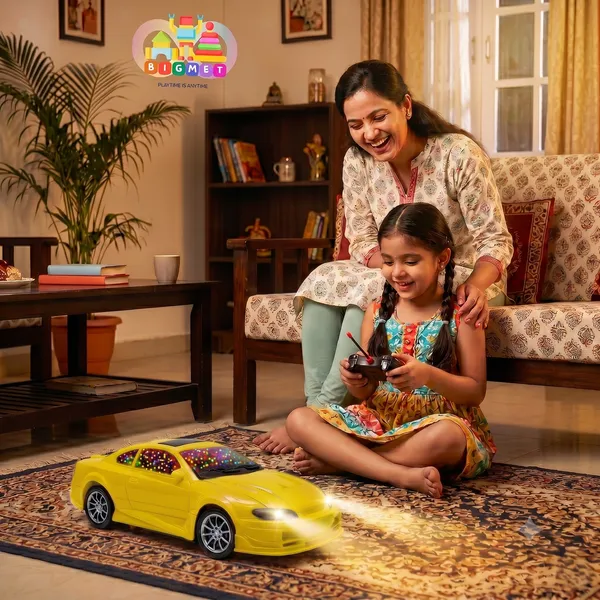Yellow_Rc_Rechargeable_Racing_Car_Toy_With_3_D_Led_Lights