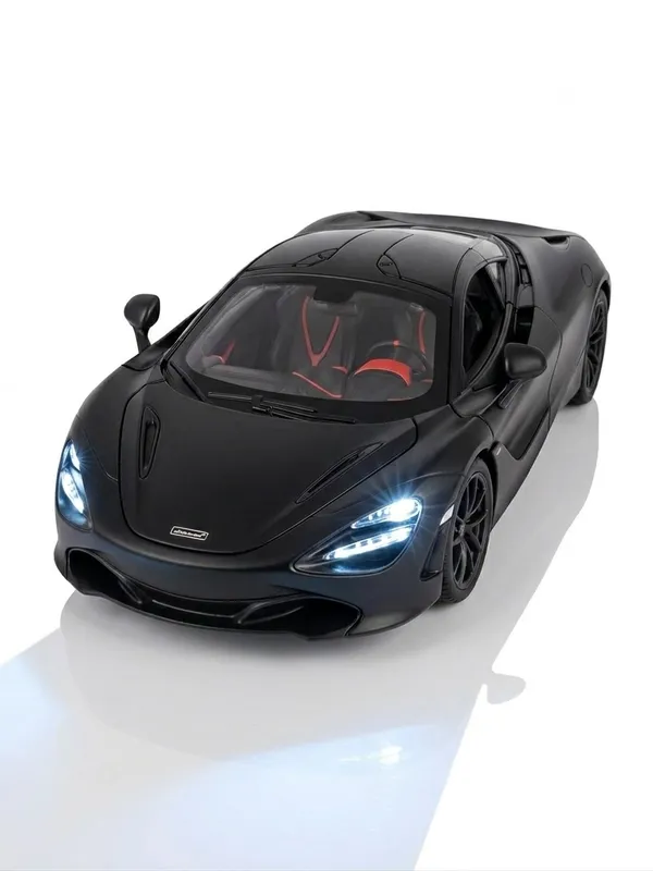 Bigmet_Black_Mclaren_Die_Cast_Pull_Back_Car_Light_Sound
